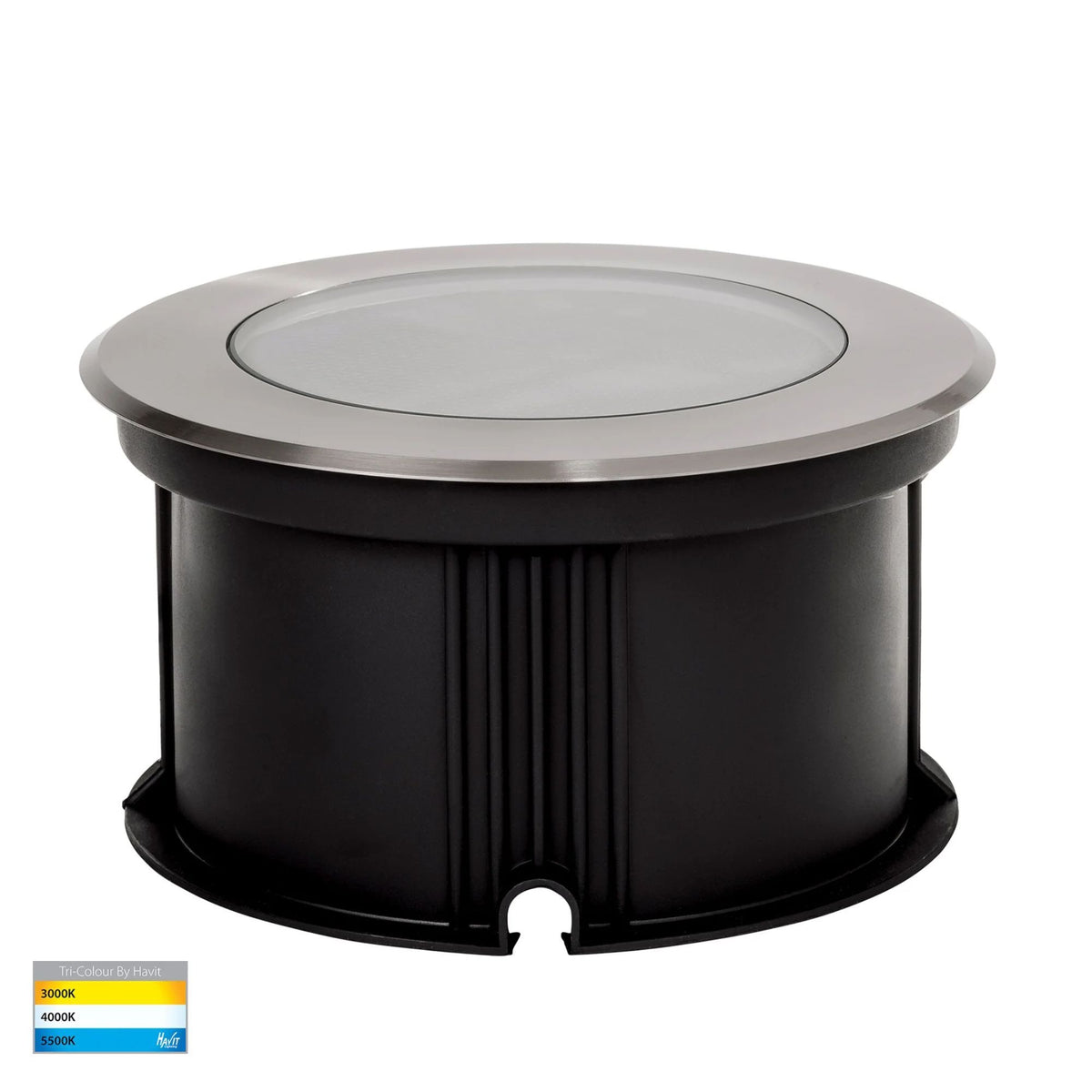 Havit SPLIT Inground Light Stainless Steel Colour Selectable-Havit Lighting-Ozlighting.com.au