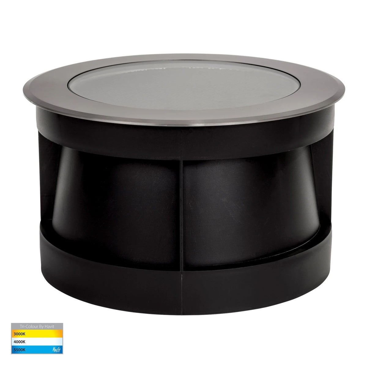 Havit SPLIT Inground Light Stainless Steel Colour Selectable-Havit Lighting-Ozlighting.com.au