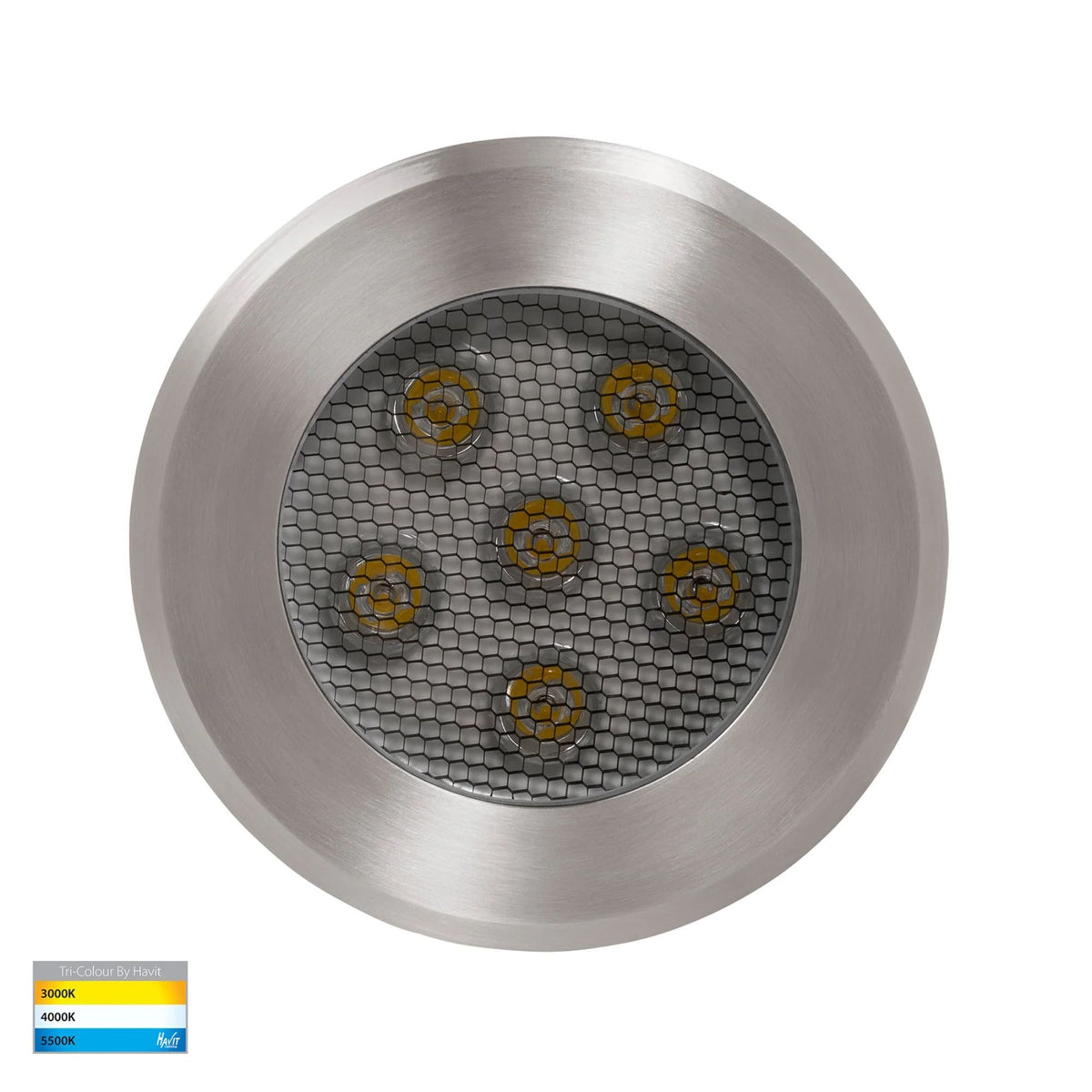 Havit SPLIT Inground Light Stainless Steel Colour Selectable-Havit Lighting-Ozlighting.com.au