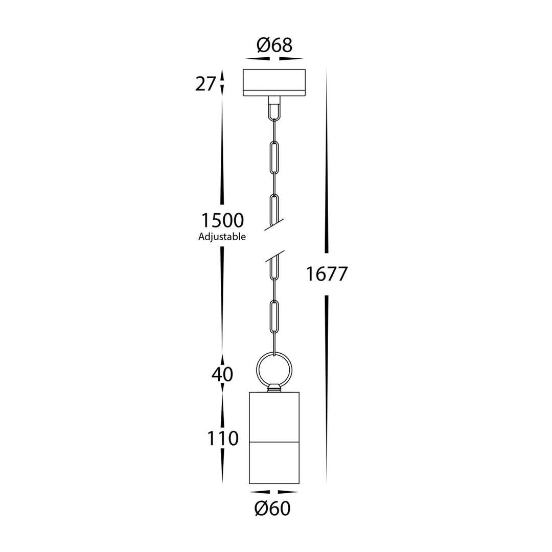Havit TIVAH - 1 Light MR16 LED Pendant-Havit Lighting-Ozlighting.com.au