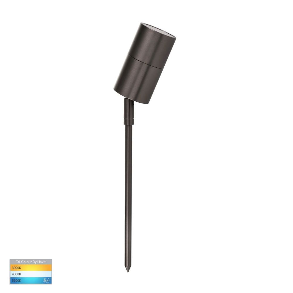 Havit TIVAH - 20W TRI Colour LED Garden Spike Light-Havit Lighting-Ozlighting.com.au