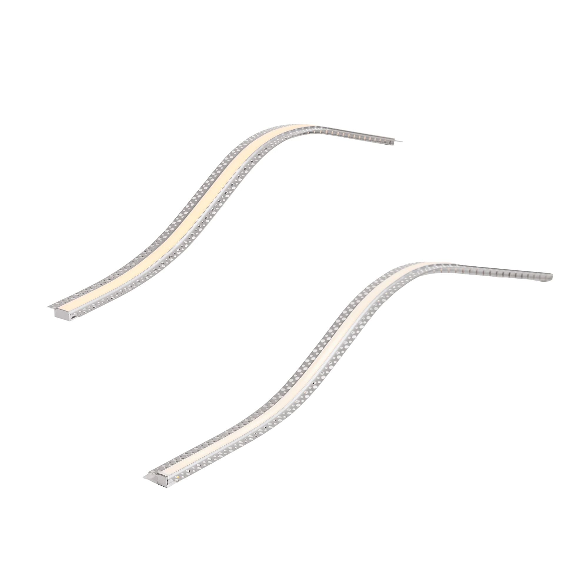 Havit TOPBEND - Silver Top Bendable Gyprock Aluminium Profile-Havit Lighting-Ozlighting.com.au