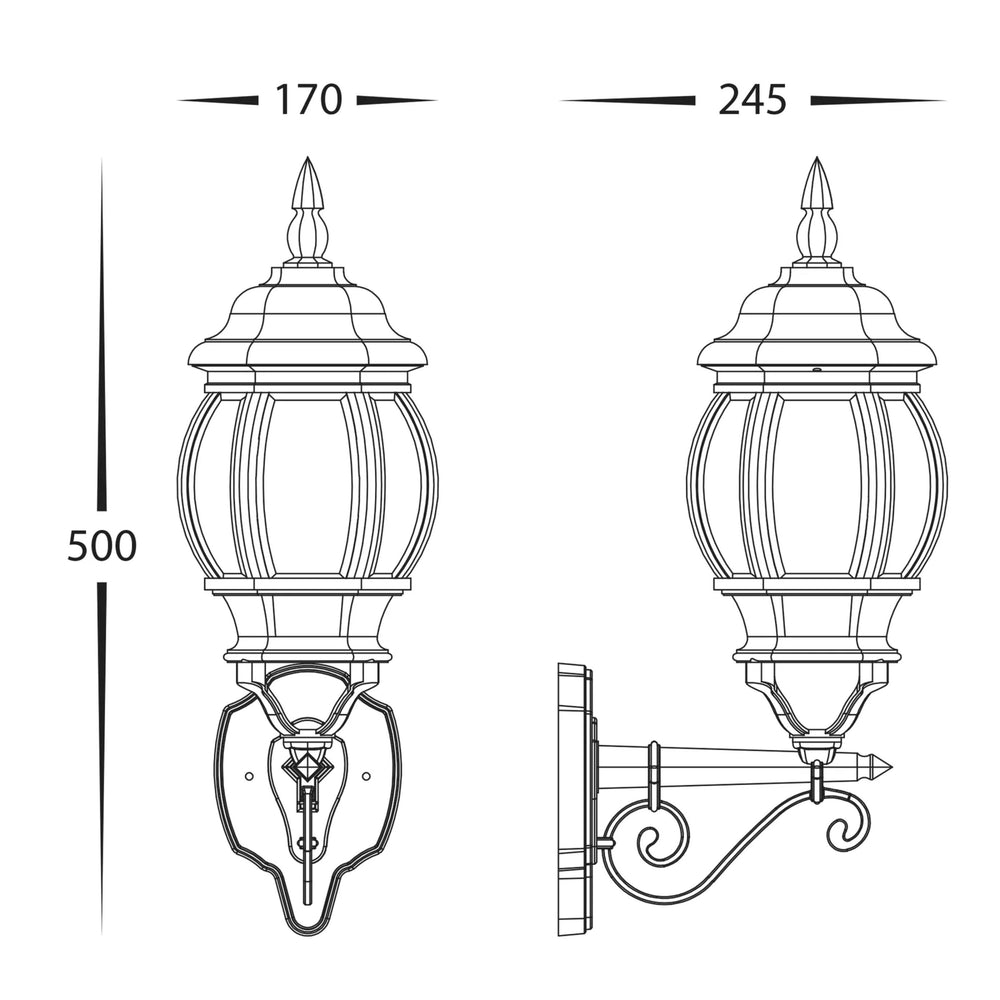 Havit TRENER - 9W Black Wall Light-Havit Lighting-Ozlighting.com.au