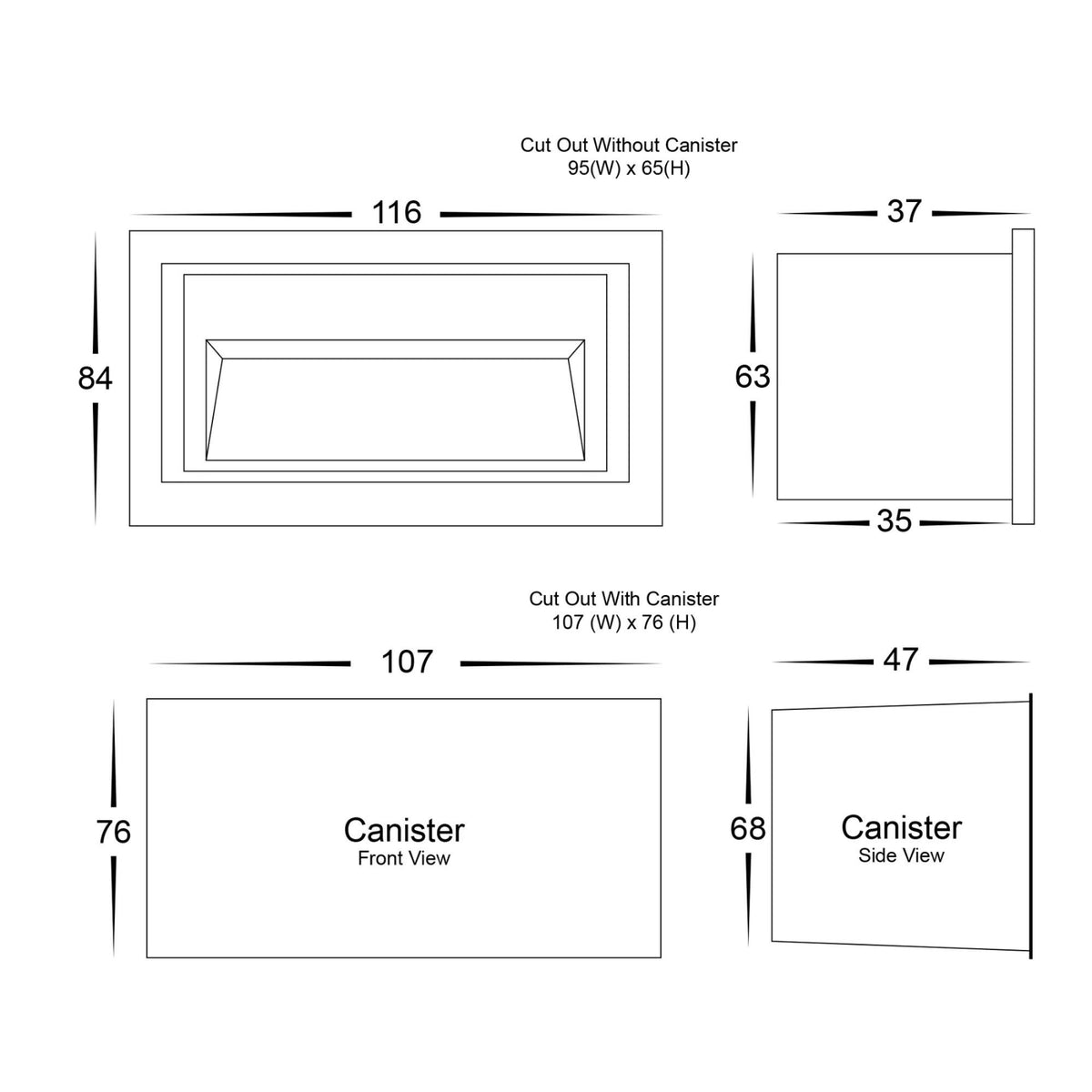 Havit TRIN 12V Rectangular Recessed LED Step Light-Havit Lighting-Ozlighting.com.au