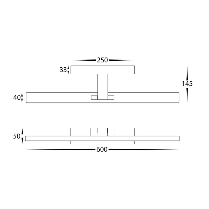 Havit VANITA - 600mm Adjustable Wall Light-Havit Lighting-Ozlighting.com.au