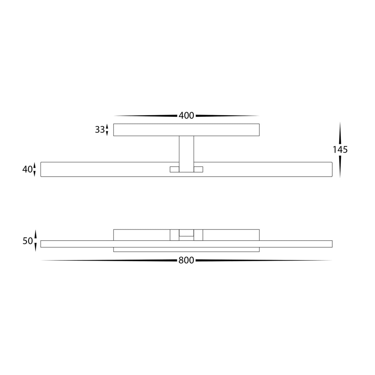 Havit VANITA Wall Light - Adjustable, 800mm-Havit Lighting-Ozlighting.com.au