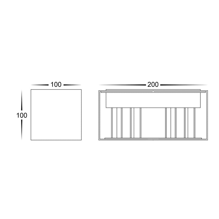 Havit VERSA - 4x3W Up & Down Square Wall Light-Havit Lighting-Ozlighting.com.au