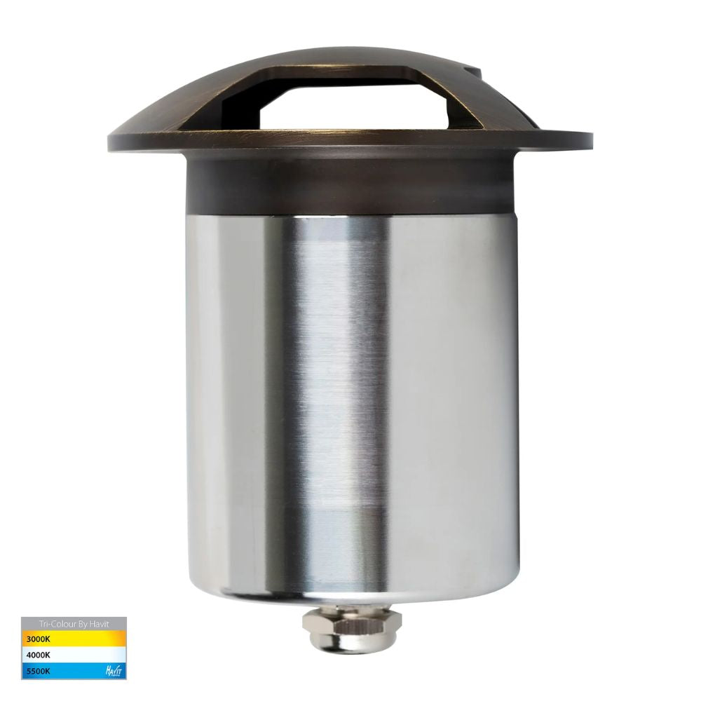 Havit VIALE - 5W TRI Colour LED Triple Driveway Light IP65-Havit Lighting-Ozlighting.com.au