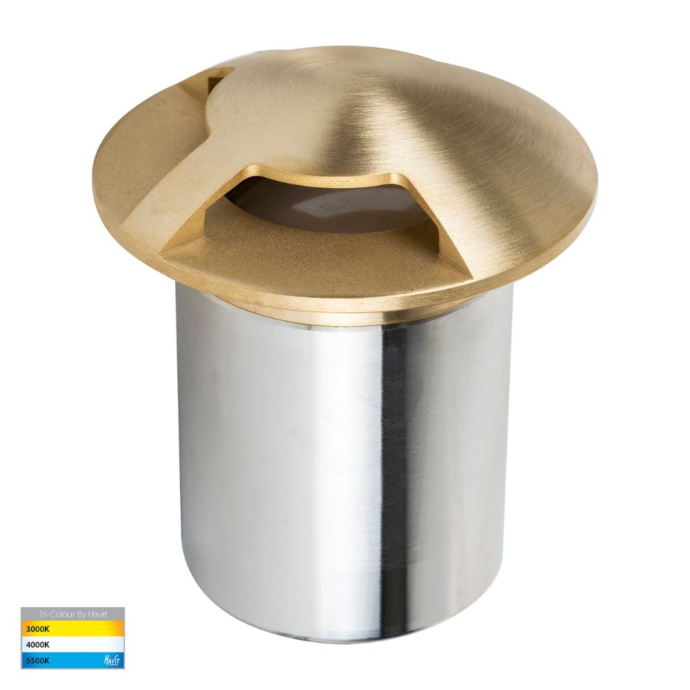 Havit VIALE - 5W TRI Colour LED Triple Driveway Light IP65-Havit Lighting-Ozlighting.com.au
