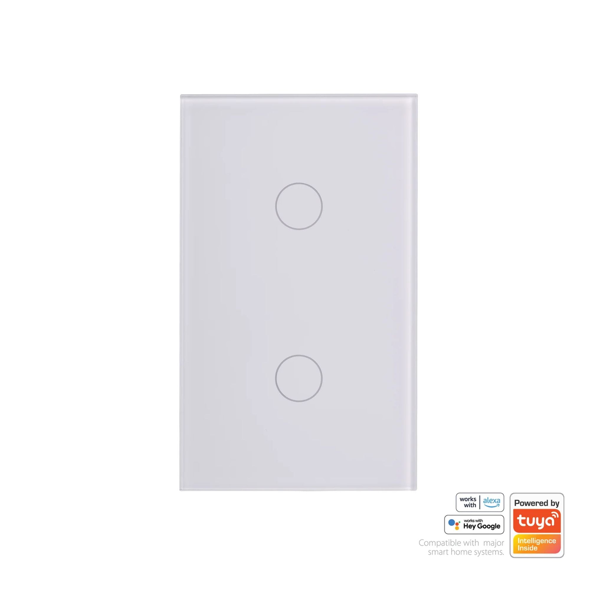 Havit - White Wifi Gang Wall Switch-Havit Lighting-Ozlighting.com.au