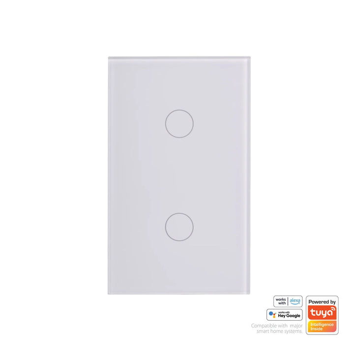 Havit - White Wifi Gang Wall Switch-Havit Lighting-Ozlighting.com.au
