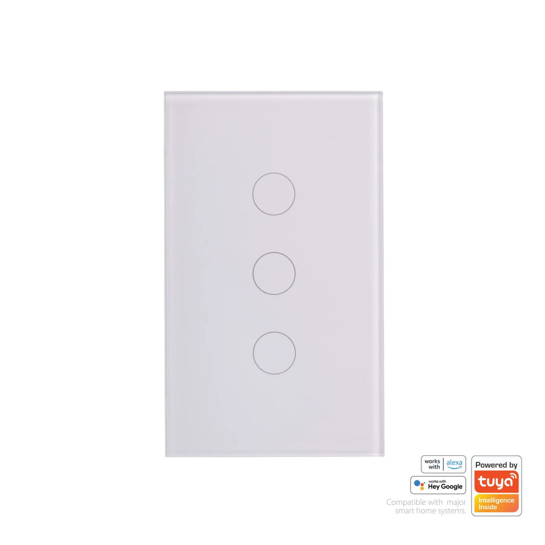 Havit - White Wifi Gang Wall Switch-Havit Lighting-Ozlighting.com.au