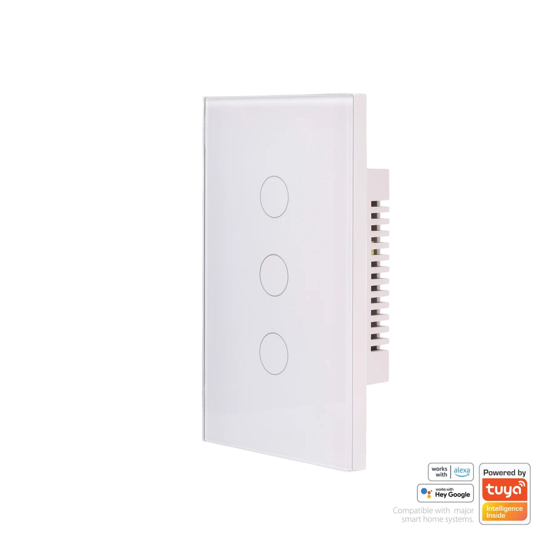 Havit - White Wifi Gang Wall Switch-Havit Lighting-Ozlighting.com.au