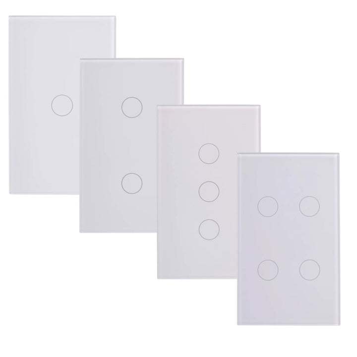 Havit - White Wifi Gang Wall Switch-Havit Lighting-Ozlighting.com.au