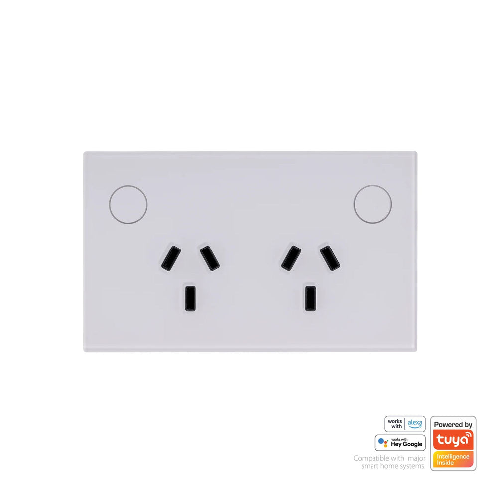 Havit - Wifi Double Powerpoint-Havit Lighting-Ozlighting.com.au
