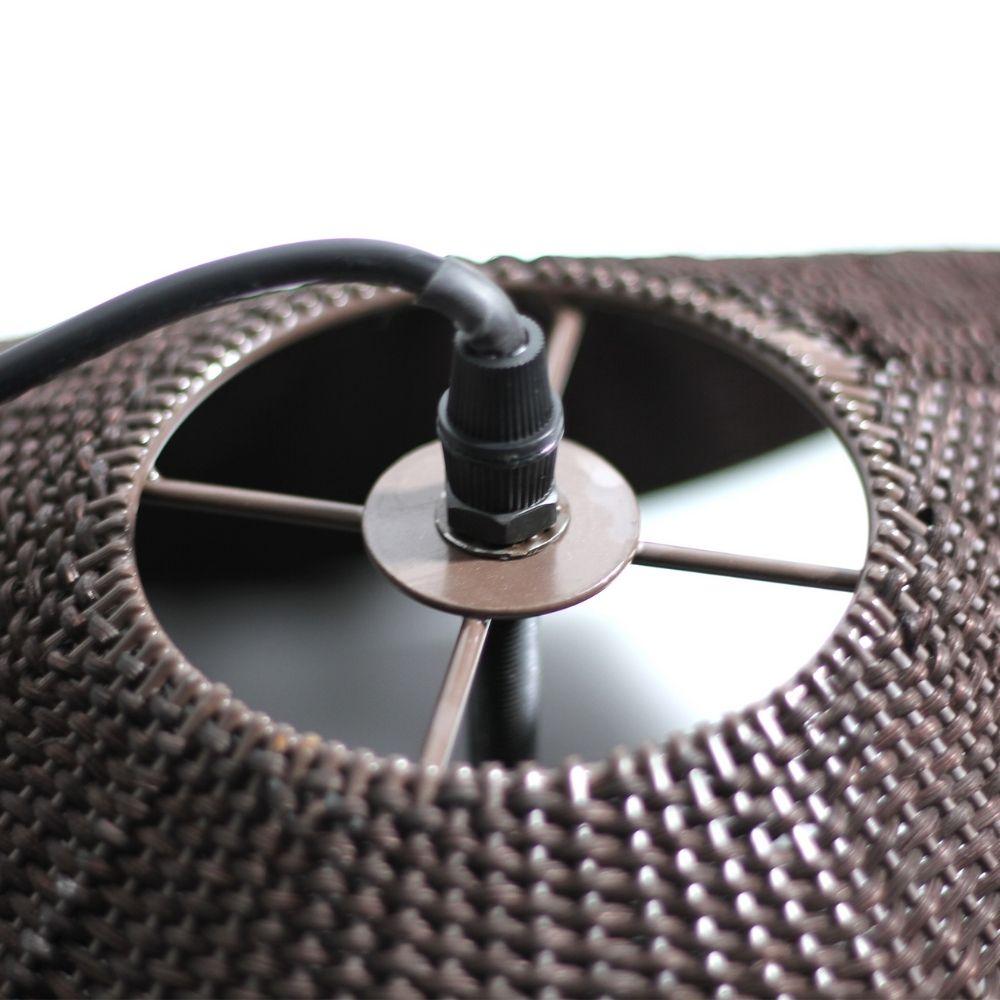 Lexi ADAYA Pendant - 1 Light, Rattan-Lexi Lighting-Ozlighting.com.au