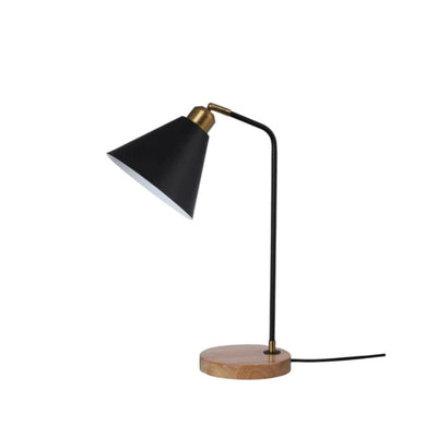 Lexi AIMEE - LED Metal & Wood Table Lamp-Lexi Lighting-Ozlighting.com.au