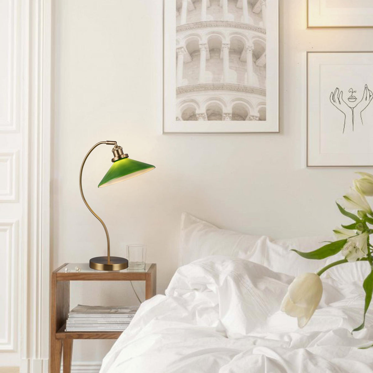 Lexi GEMMA Table Lamp - Glass-Lexi Lighting-Ozlighting.com.au