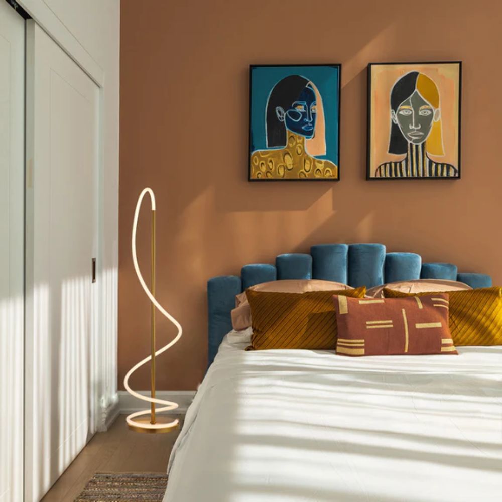 Lexi LYONA - LED Metal & Silicon Floor Lamp-Lexi Lighting-Ozlighting.com.au