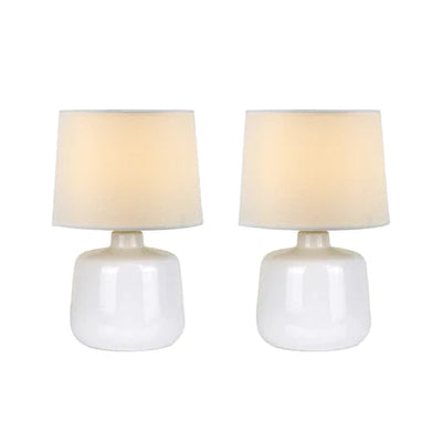 Lexi REILLY - Ceramic Table Lamps | Set Of 2-Lexi Lighting-Ozlighting.com.au