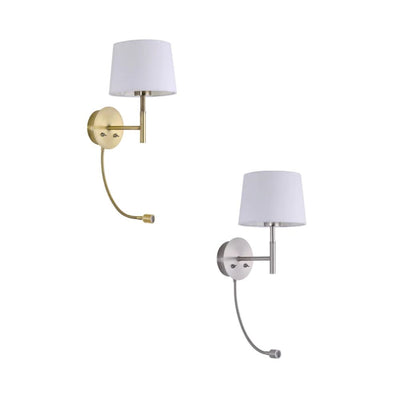 Lexi RILEY - Metal Wall Light with Adjustable Reading Spotlight-Lexi Lighting-Ozlighting.com.au