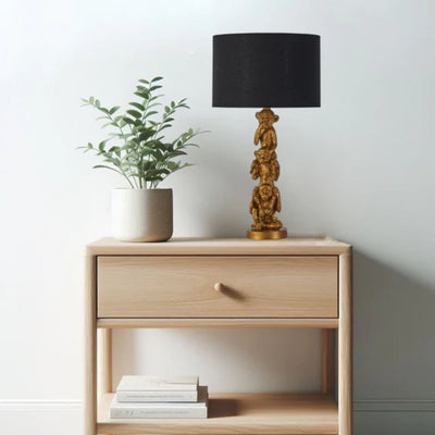 Lexi SAGE - 3 Wise Mokey Table Lamp-Lexi Lighting-Ozlighting.com.au