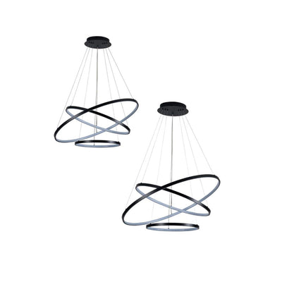 Lexi TRINITY - Dimmable LED Metal & PVC Pendant 3000K-Lexi Lighting-Ozlighting.com.au