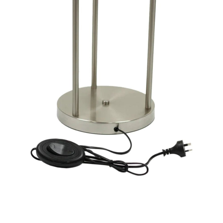Lexi TRIO - 3-Light Cluster Metal & Fabric Floor Lamp-Lexi Lighting-Ozlighting.com.au