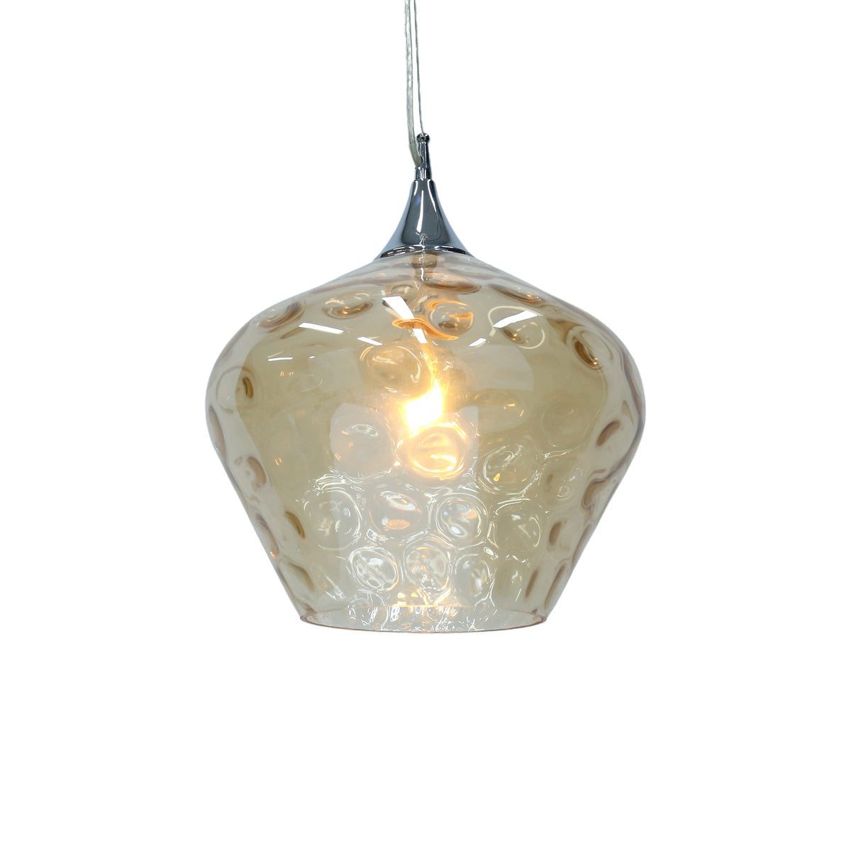 Lexi ZYLA Pendant - 1 Light Glass-Lexi Lighting-Ozlighting.com.au