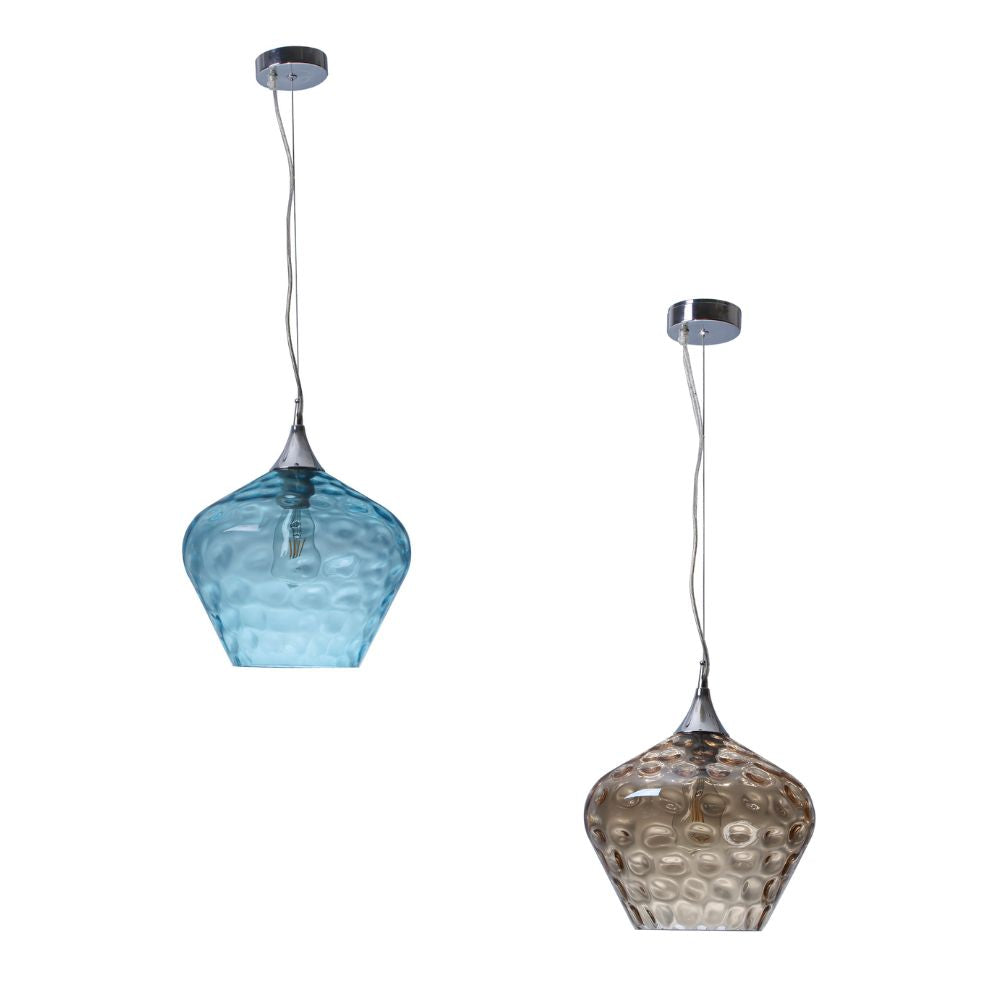 Lexi ZYLA Pendant - 1 Light Glass-Lexi Lighting-Ozlighting.com.au
