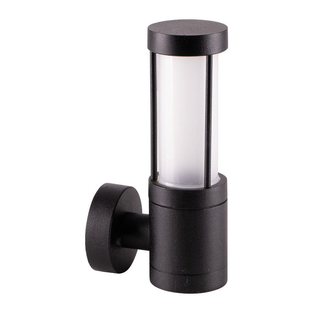 Lummax LM-8801 Wall Light - Frosted Glass, Black-Lummax-Ozlighting.com.au