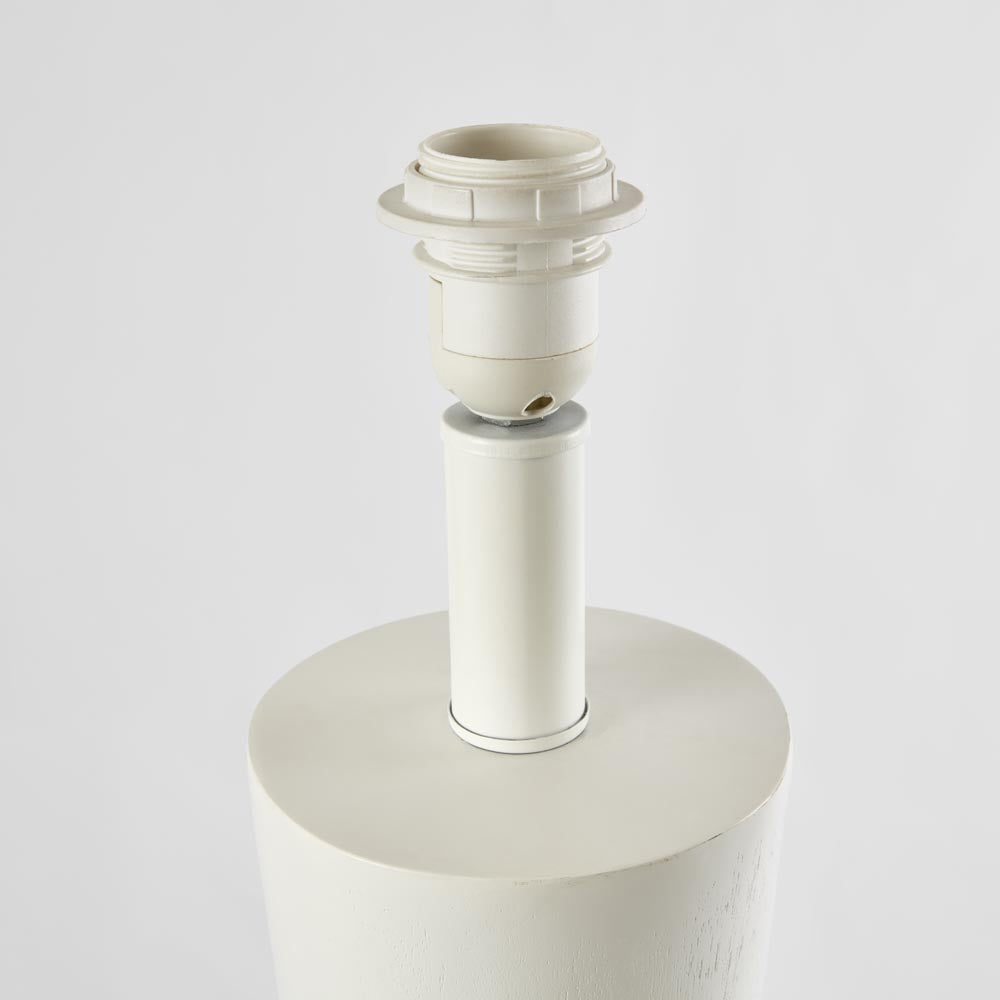 MRD Home CALLUM Floor Lamp Base Only White-MRD HOME-Ozlighting.com.au