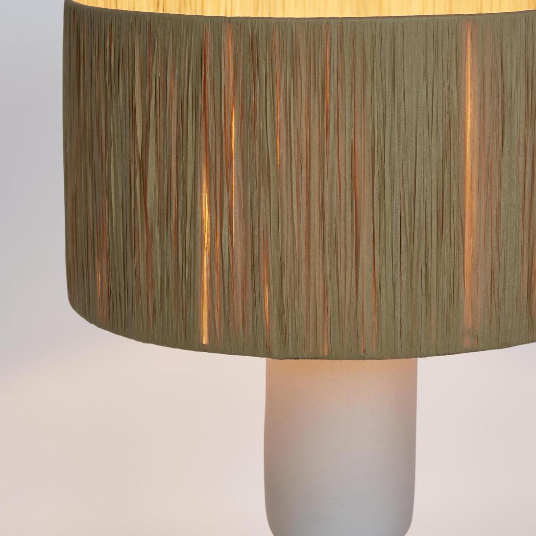 MRD Home CLEM Table Lamp Small White with Raffia shade-MRD HOME-Ozlighting.com.au