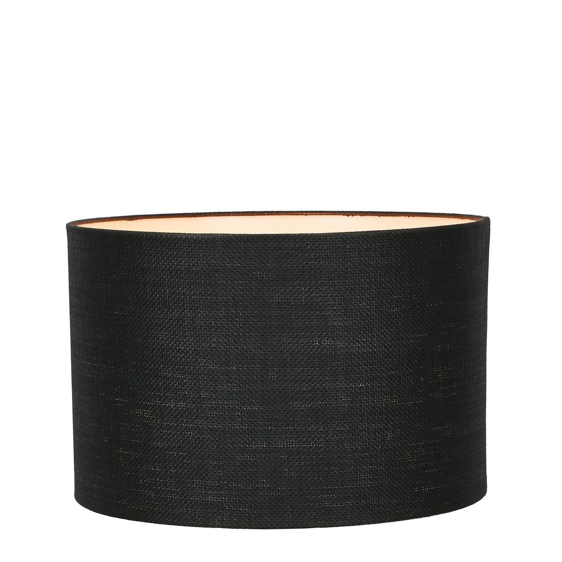 MRD Home JAVA Cylinder Lampshade Black L-MRD HOME-Ozlighting.com.au