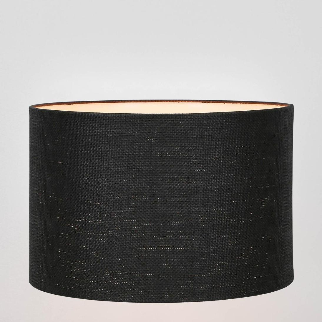 MRD Home JAVA Cylinder Lampshade Black XXL-MRD HOME-Ozlighting.com.au
