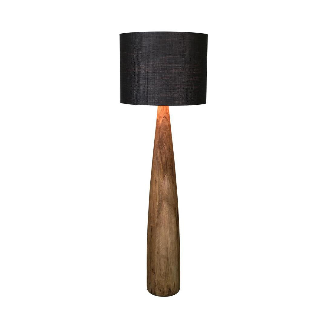 MRD Home JAVA Cylinder Lampshade Black XXL-MRD HOME-Ozlighting.com.au