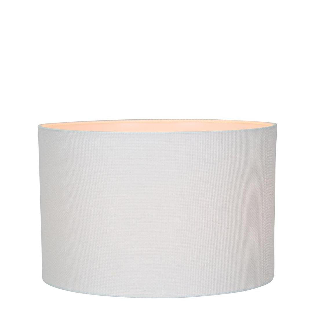 MRD Home JAVA Cylinder Lampshade White L-MRD HOME-Ozlighting.com.au