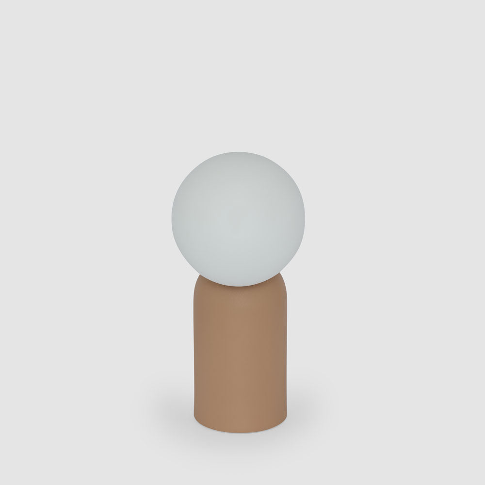 MRD Home LUMEO Metal + Glass Table Lamp Clay-MRD HOME-Ozlighting.com.au