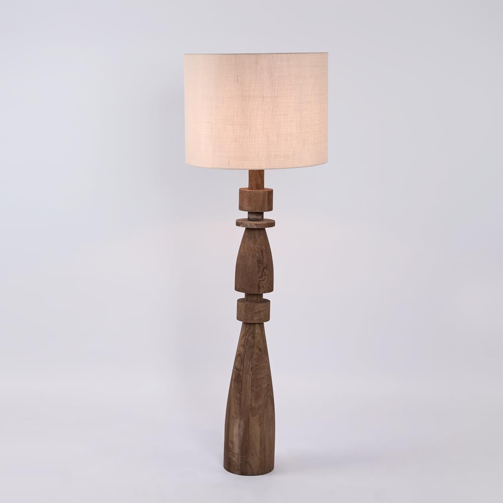 MRD Home MAGNUS Floor Lamp Base Only Natural-MRD HOME-Ozlighting.com.au