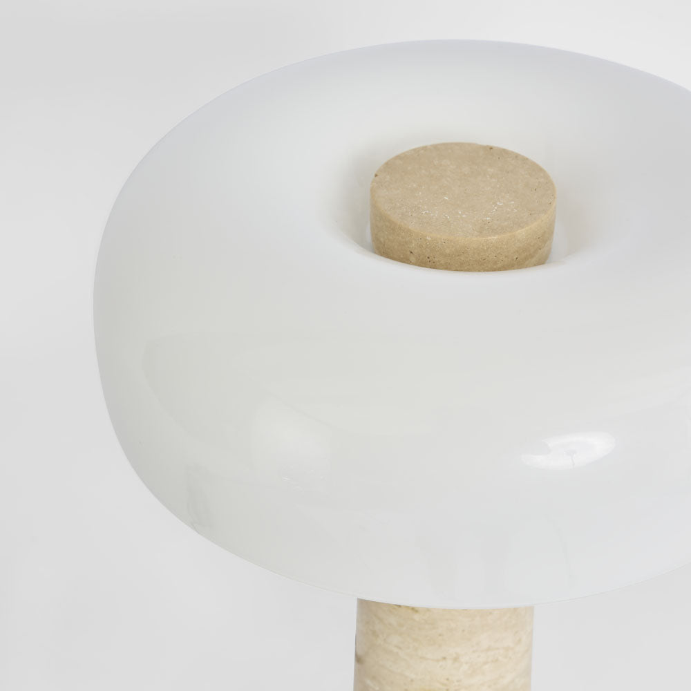 MRD Home MOREL Table Lamp Travertine-MRD HOME-Ozlighting.com.au