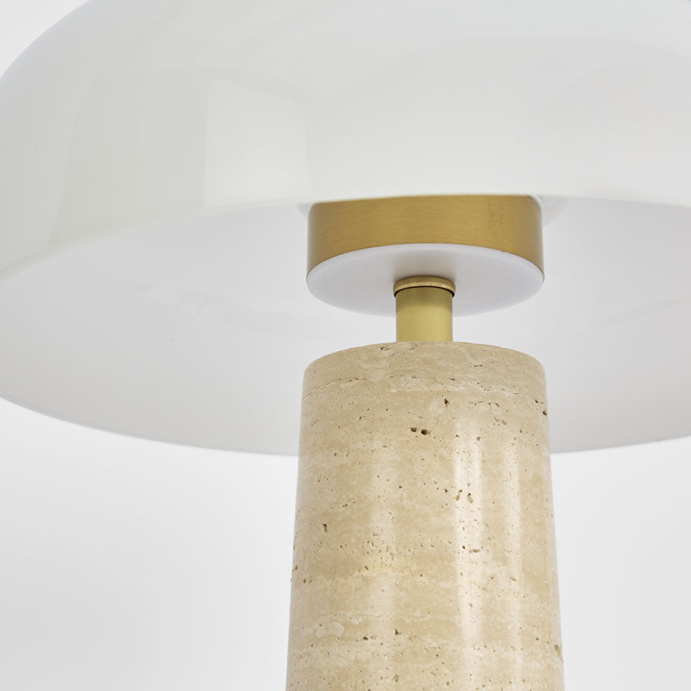 MRD Home MOREL Table Lamp Travertine-MRD HOME-Ozlighting.com.au