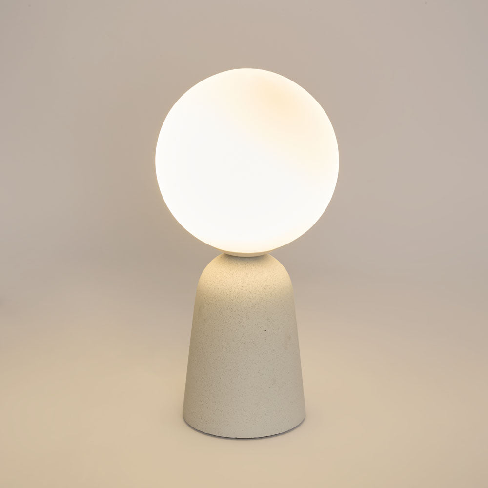 MRD Home POPPY Table Lamp Chalk-MRD HOME-Ozlighting.com.au