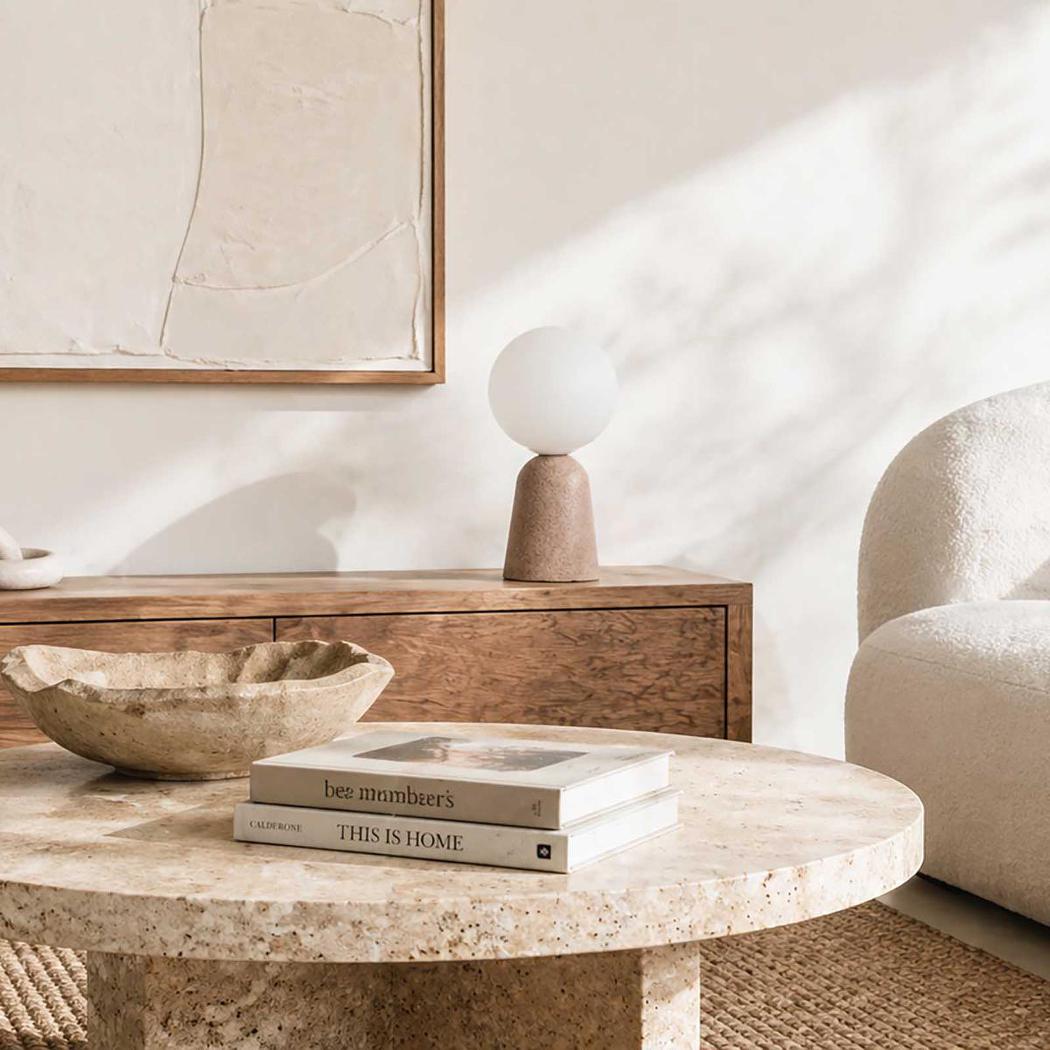 MRD Home POPPY Table Lamp Paprika-MRD HOME-Ozlighting.com.au