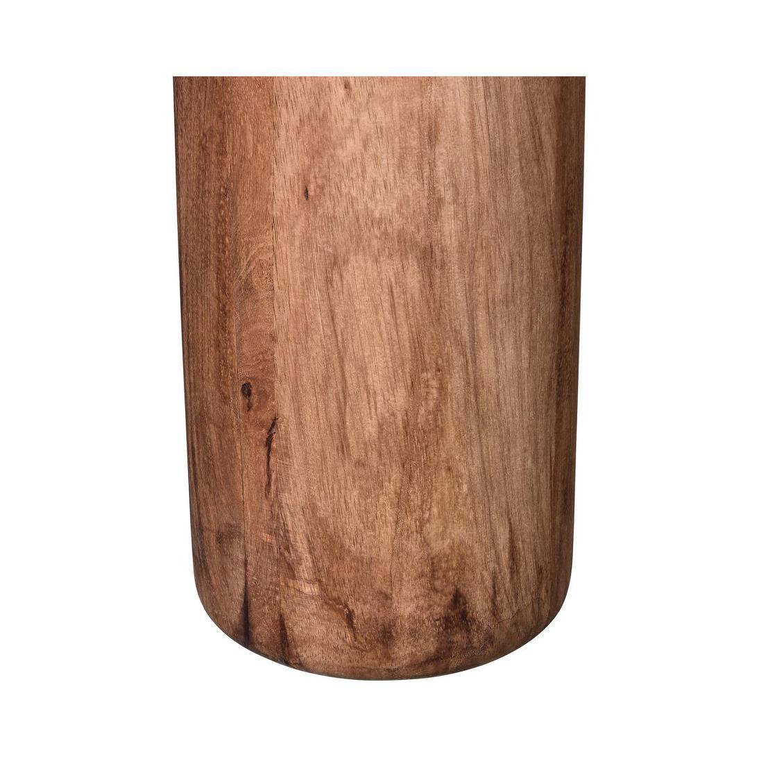 MRD Home SAMSON Wood Floor Lamp Base Only Saddle-MRD HOME-Ozlighting.com.au