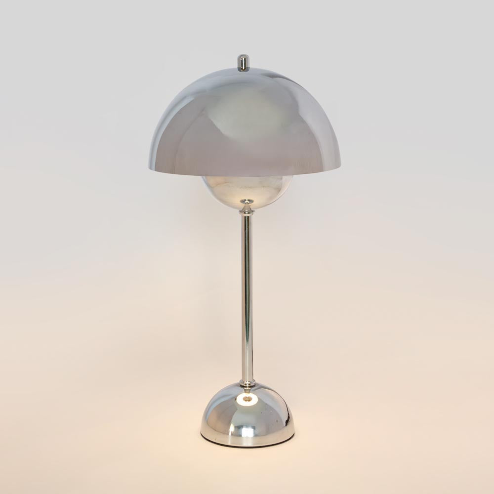 MRD Home TONDO Chrome Table Lamp-MRD HOME-Ozlighting.com.au