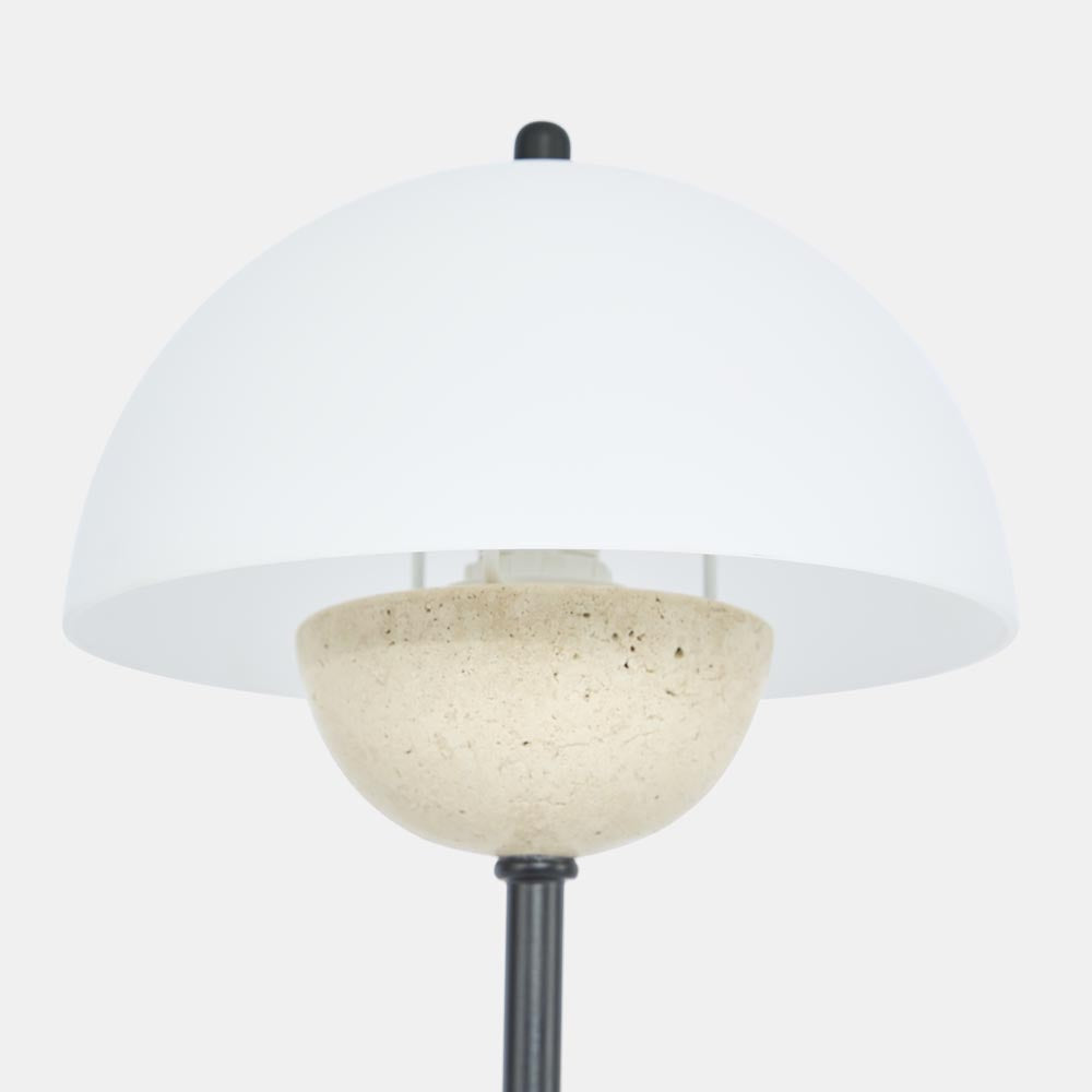 MRD Home TONDO Travertine Table Lamp-MRD HOME-Ozlighting.com.au