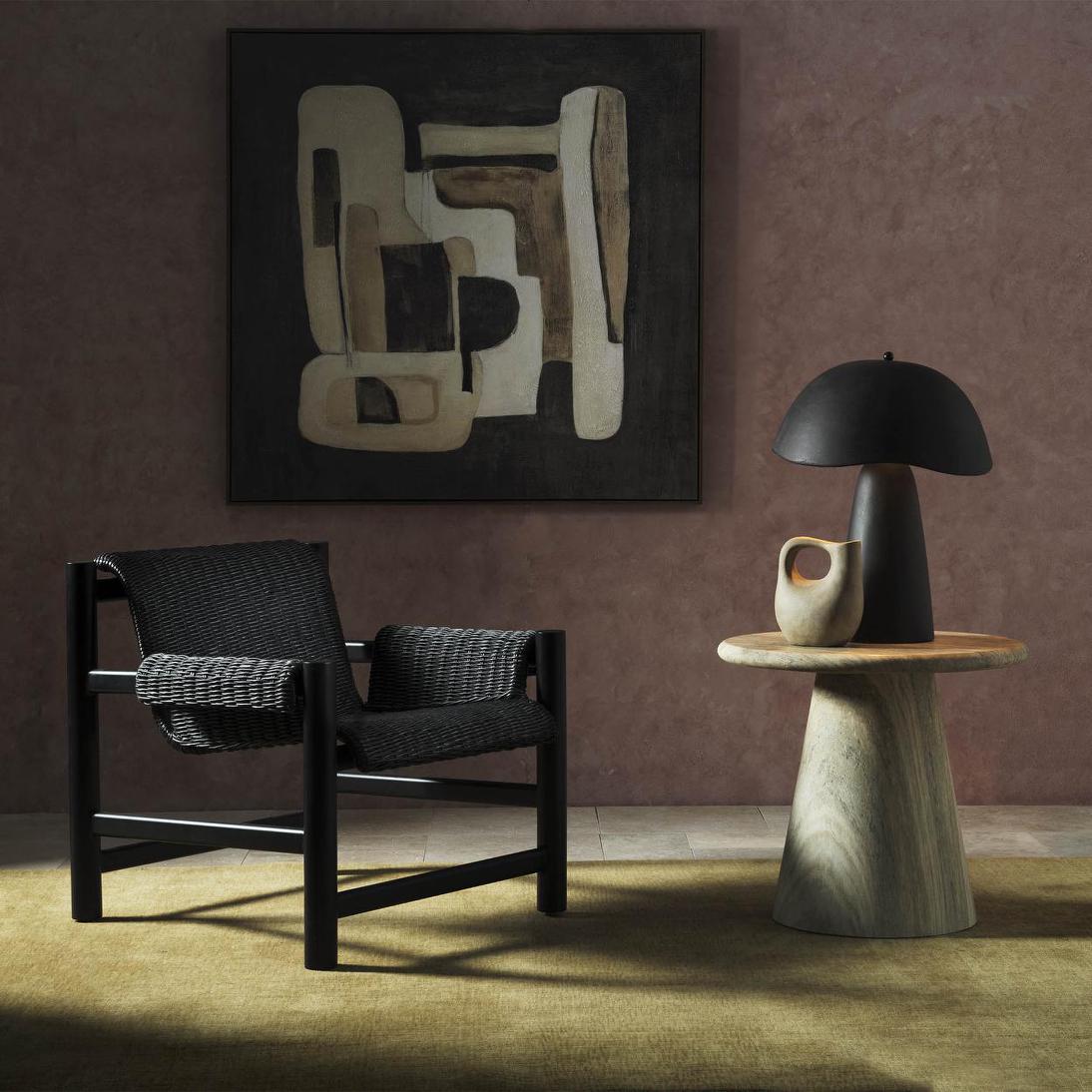MRD Home WIRA Table Lamp Black-MRD HOME-Ozlighting.com.au