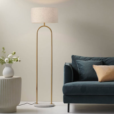 Mayfield BANKS - Fabric Floor Lamp-Mayfield-Ozlighting.com.au