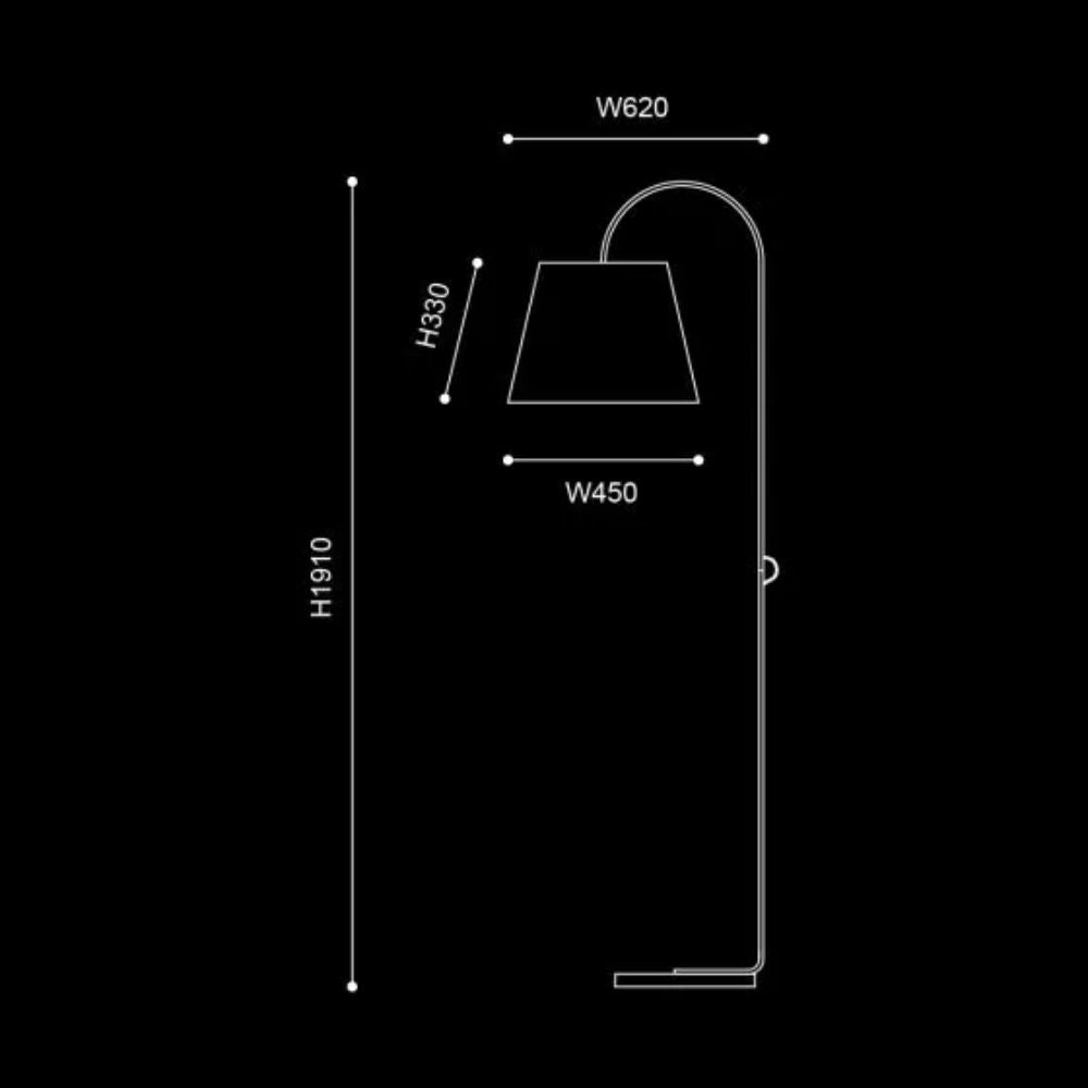 Mayfield SILAS - Metal Floor Lamp-Mayfield-Ozlighting.com.au