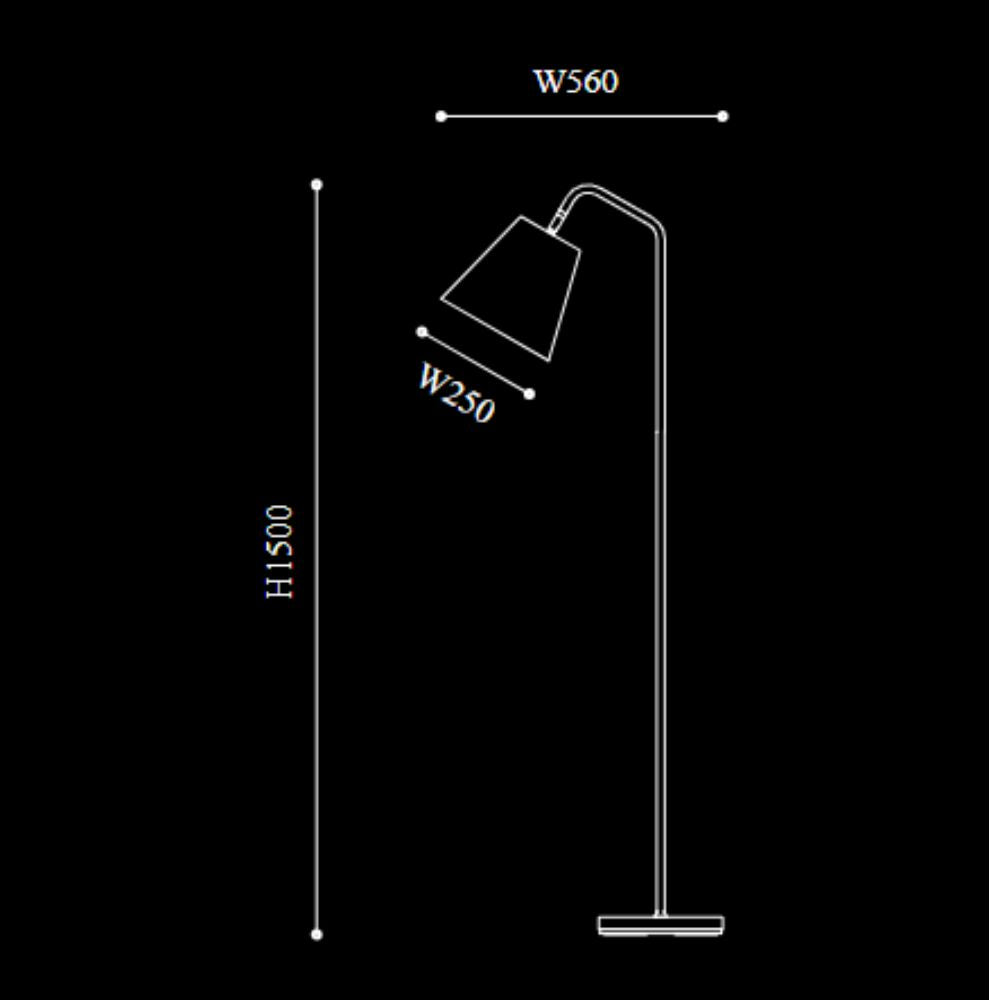 Mayfield SOMA - Metal Floor Lamp-Mayfield-Ozlighting.com.au